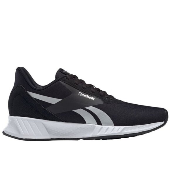Reebok Lite Plus 2.5 Running Shoes Lace Up Sporty Athletic Mesh Black - Picture 1 of 13